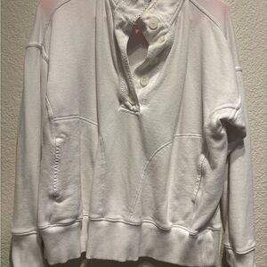 Aerie White Cowl Neck Sweater